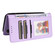 Samsung Galaxy A16 5G BETOPNICE BN-005 2 in 1 Detachable Imitate Genuine Leather Phone Case - Light Purple