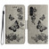 Samsung Galaxy A16 5G Butterfly Embossed Flip Leather Phone Case - Grey