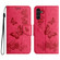 Samsung Galaxy A16 5G Butterfly Embossed Flip Leather Phone Case - Red