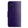 Samsung Galaxy A16 5G Butterfly Flower Pattern Flip Leather Phone Case - Dark Purple