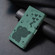 Samsung Galaxy A16 5G Cartoon Elephant Embossed Leather Phone Case - Green