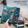 Samsung Galaxy A16 5G CaseMe 008 Detachable Multifunctional Leather Phone Case - Blue