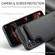 Samsung Galaxy A16 5G CaseMe C22 Card Slots Holder RFID Anti-theft Phone Case - Black