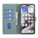 Samsung Galaxy A16 5G Color Matching RFID Anti-theft Leather Phone Case - Green