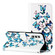 Samsung Galaxy A16 5G Colored Drawing Marble Pattern Leather Phone Case - Little Blue Butterflies