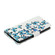 Samsung Galaxy A16 5G Colored Drawing Marble Pattern Leather Phone Case - Little Blue Butterflies