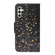 Samsung Galaxy A16 5G Colored Drawing Pattern Leather Phone Case - Black Pentagram