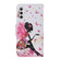 Samsung Galaxy A16 5G Colored Drawing Pattern Leather Phone Case - Dancing Girl Samsung Galaxy A16 5G Colored Drawing Pattern Leather Phone Case - Dancing Girl