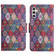 Samsung Galaxy A16 5G Colored Drawing Pattern Leather Phone Case - Diamond Kaleidoscope