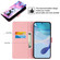 Samsung Galaxy A16 5G Colored Drawing Pattern Plain Weave Leather Phone Case - Baby Panda Samsung Galaxy A16 5G Colored Drawing Pattern Plain Weave Leather Phone Case - Baby Panda