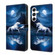 Samsung Galaxy A16 5G Crystal Painted Leather Phone case - White Horse