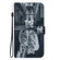 Samsung Galaxy A16 5G Crystal Texture Colored Drawing Leather Phone Case - Cat Tiger Reflection