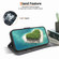 Samsung Galaxy A16 5G Crystal Texture Colored Drawing Leather Phone Case - Cat Tiger Reflection