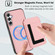 Samsung Galaxy A16 5G CX01 Detachable Magsafe Magnetic Card Bag Phone Case - Pink