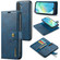 Samsung Galaxy A16 5G DG.MING Crazy Horse Texture Detachable Magnetic Leather Case - Blue Samsung Galaxy A16 5G DG.MING Crazy Horse Texture Detachable Magnetic Leather Case - Blue