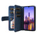 Samsung Galaxy A16 5G Dual-color 9 Card Slots Zipper Wallet Leather Phone Case - Blue Samsung Galaxy A16 5G Dual-color 9 Card Slots Zipper Wallet Leather Phone Case - Blue
