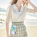 Samsung Galaxy A16 5G Electroplating Marble Dual-side IMD Phone Case with Lanyard - Green 003