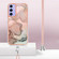 Samsung Galaxy A16 5G Electroplating Marble Dual-side IMD Phone Case with Lanyard - Rose Gold 015 Samsung Galaxy A16 5G Electroplating Marble Dual-side IMD Phone Case with Lanyard - Rose Gold 015