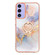 Samsung Galaxy A16 5G Electroplating Pattern IMD TPU Shockproof Case with Rhinestone Ring Holder - Milky Way White Marble Samsung Galaxy A16 5G Electroplating Pattern IMD TPU Shockproof Case with Rhinestone Ring Holder - Milky Way White Marble