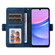 Samsung Galaxy A16 5G Embossed Rhombus Starry Leather Phone Case - Blue