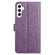 Samsung Galaxy A16 5G Flower Embossed Leather Phone Case - Purple