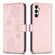 Samsung Galaxy A16 5G Four-leaf Embossed Leather Phone Case - Pink Samsung Galaxy A16 5G Four-leaf Embossed Leather Phone Case - Pink