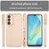 Samsung Galaxy A16 5G Frosted Translucent TPU Hybrid PC Full Coverage Phone Case - Orange