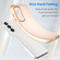 Samsung Galaxy A16 5G Frosted Translucent TPU Hybrid PC Full Coverage Phone Case - Orange