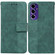 Samsung Galaxy A16 5G Geometric Embossed Leather Phone Case - Green Samsung Galaxy A16 5G Geometric Embossed Leather Phone Case - Green