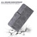 Samsung Galaxy A16 5G Geometric Embossed Leather Phone Case - Grey
