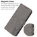 Samsung Galaxy A16 5G Global Embossed Happy Cat Pattern Flip Leather Phone Case - Grey