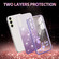 Samsung Galaxy A16 5G Gradient Glitter Flower All-inclusive Phone Case - Purple