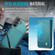 Samsung Galaxy A16 5G JEEHOOD J05 Business Magnetic Style RFID Leather Phone Case - Blue Green