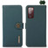 Samsung Galaxy A16 5G KHAZNEH Custer Genuine Leather RFID Phone Case - Green Samsung Galaxy A16 5G KHAZNEH Custer Genuine Leather RFID Phone Case - Green
