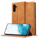 Samsung Galaxy A16 5G LC.IMEEKE Strong Magnetism Microfiber Leather Phone Case - Brown