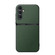 Samsung Galaxy A16 5G Litchi Leather Magnetic Full Coverage Shockproof Phone Case - Green Samsung Galaxy A16 5G Litchi Leather Magnetic Full Coverage Shockproof Phone Case - Green