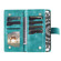 Samsung Galaxy A16 5G Multi-Card Totem Zipper Leather Phone Case - Green