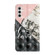 Samsung Galaxy A16 5G Oil Embossed 3D Drawing Leather Phone Case - Stitching Marble