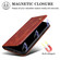 Samsung Galaxy A16 5G Oil Wax Crazy Horse Texture Leather Phone Case - Brown