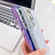 Samsung Galaxy A16 5G Plating Glitter Texture TPU Phone Case with Lens Film - White Feathers