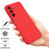 Samsung Galaxy A16 5G Pure Color Liquid Silicone Shockproof Full Coverage Phone Case - Red