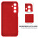 Samsung Galaxy A16 5G Pure Color Liquid Silicone Shockproof Full Coverage Phone Case - Red