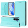 Samsung Galaxy A16 5G RC01 Dual-Folded Magnetic Suction RFID Leather Phone Case - Mint Green
