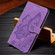 Samsung Galaxy A16 5G Retro Skin Feel Butterflies Embossing Horizontal Flip Leather Phone Case - Purple