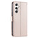 Samsung Galaxy A16 5G Ring Buckle Rhombic Leather Phone Case - Rose Gold Samsung Galaxy A16 5G Ring Buckle Rhombic Leather Phone Case - Rose Gold