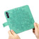 Samsung Galaxy A16 5G Seven-petal Flowers Embossing Leather Phone Case - Green