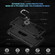 Samsung Galaxy A16 5G Shockproof TPU + PC Phone Case with Holder - Black