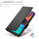 Samsung Galaxy A16 5G Side Buckle Magnetic Frosted Leather Phone Case - Black