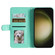 Samsung Galaxy A16 5G Simple 6-Card Wallet Leather Phone Case - Green
