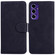 Samsung Galaxy A16 5G Skin Feel Pure Color Flip Leather Phone Case - Black